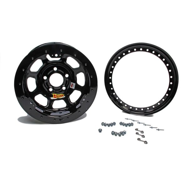 Active Athlete 15 x 8 in. 4 in. Back Space 4.75 in. Bolt Pattern Black Wheel AC1386834